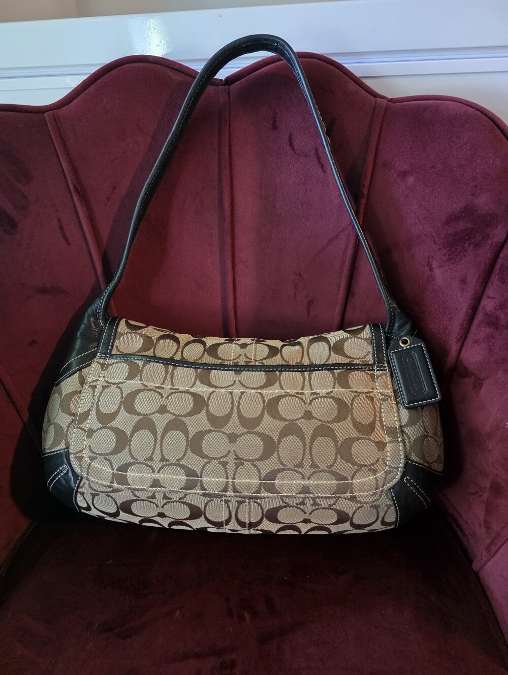 Authentic Coach Carly / Soho Shoulder Bag - Style 11027 Y2zk - Picture 2 of 8